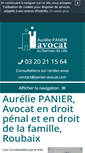 Mobile Screenshot of panier-avocat.com